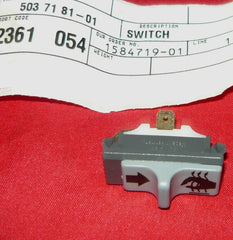 husqvarna 242, 254 chainsaw off switch pn 503 71 81-01 new (H-45)