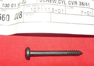 husqvarna 36, 41 chainsaw cylinder cover screw pn 530 01 59-03 new (box H-49)