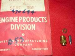 pioneer chainsaw inlet needle and seat pn 470644 new (box 114)