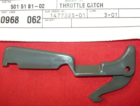 husqvarna 266, 61, 268 chainsaw throttle safety catch pn 501 51 81-02 new (box H-48)