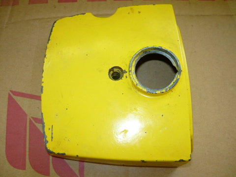 mcculloch mac 10-10 chainsaw yellow fuel tank cover