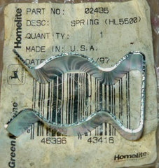 homelite generator spring cap clip pn 02435 new (bin 58)