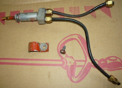 remington super 754 chainsaw oil pump with lines & fittings