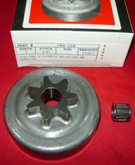 oleo mac & olympyk 264 deluxe, 350 agristar chainsaw gb pro spur clutch sprocket new (spkt box 4)