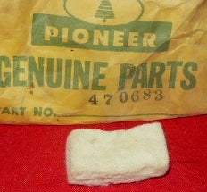 pioneer chainsaw felt filter pn 470683 new (bin 115)