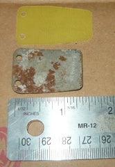 pioneer farmsaw II chainsaw reed valve and backing plate set new (bin 113)