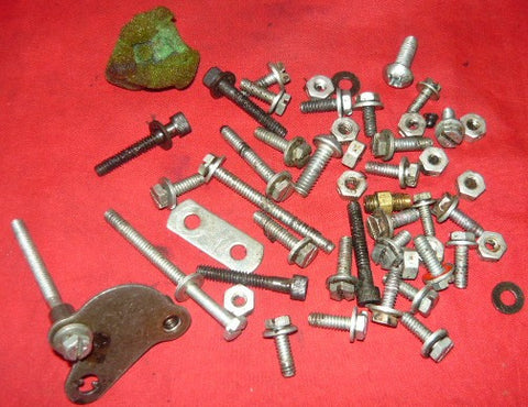 homelite 450 chainsaw lot of assorted hardware