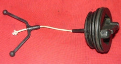 jonsered 2159 turbo chainsaw fuel cap (black, part # 501 81 96-01)