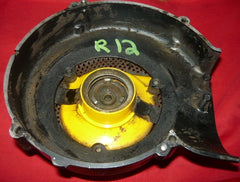 partner r12 chainsaw starter recoil cover and pulley assembly