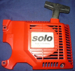 solo 651 chainsaw starter recoil cover and pulley assembly
