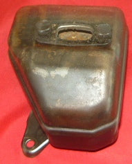 jonsered 490, 590 chainsaw complete muffler assembly with bolts, bracket, (for NON heated handles)