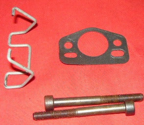 husqvarna 357xp, 359 chainsaw clip, bolts and gasket for the filter mount