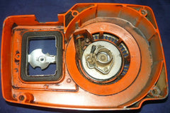 echo cs-702vl chainsaw starter recoil cover and pulley assembly
