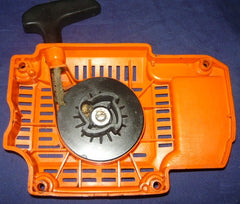 olympic 950f super chainsaw starter recoil cover and pulley assembly #2