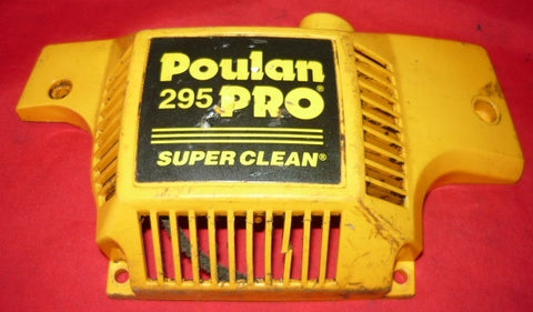 poulan pro 295 chainsaw starter recoil cover and pulley