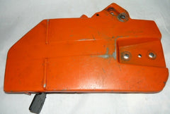 husqvarna 181 chainsaw old style, metal clutch cover