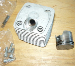 mcculloch power mac 380 chainsaw piston and cylinder kit
