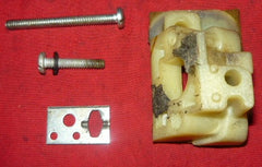pioneer p20 to p28 chainsaw insulating block with screws and bracket