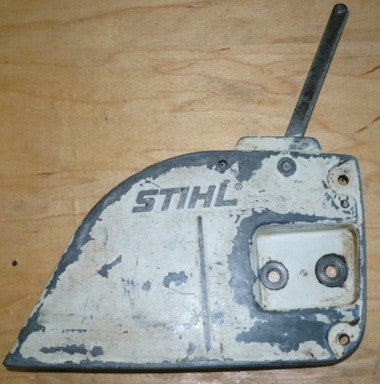 stihl 056 chainsaw clutch cover with brake assembly (#2)