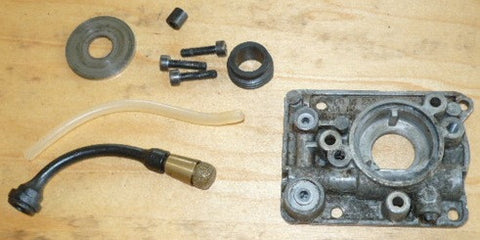 husqvarna 238se chainsaw complete oil pump assembly