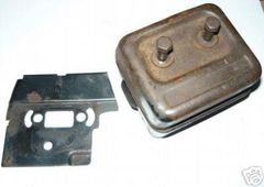 Poulan Pro 335 Chainsaw Muffler w/Bolts and Bracket