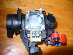 husqvarna 346xp, 340, 345, 350, 351 chainsaw zama c3-el18b carburetor with filter mount, choke, switch intake boot and bolts