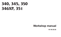 Husqvarna 340/345/350/346XP/351 Workshop Manual downloadable pdf Service and Repair Manual