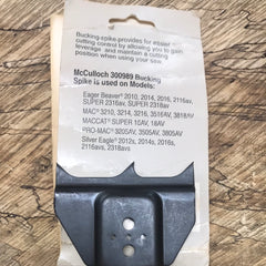 Mcculloch Mac 3210 chainsaw bucking spike new 300989 (bin 17)