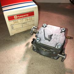 Husqvarna 61, 66, 266 XP Chainsaws Tillotson HS-224A Carburetor Assembly 501 77 79-01 new oem (h-9)