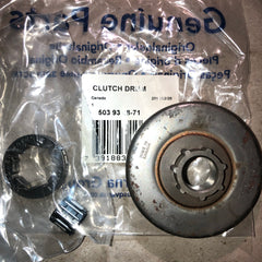 husqvarna 357xp, 359 chainsaw 3/8 rim sprocket kit 503 93 48-71 new oem (h-8)
