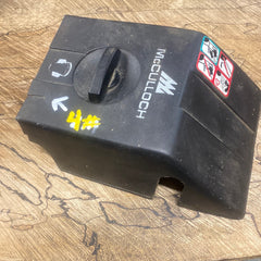 mcculloch pro mac 610, 605, 650 chainsaw black air filter cover #4