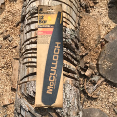 12" Mcculloch Chainsaw Bar w/ 1/4" pitch chain for Electromac 100 and 200 series new 214234 RBFD