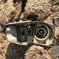 stihl 020 av chainsaw complete starter/recoil and pulley assembly #3