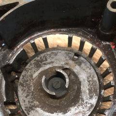 homelite super xl chainsaw starter/recoil cover and pulley assembly (blue) #2