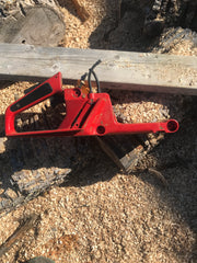 jonsered 670 chainsaw fuel tank rear trigger handle assembly for recirculating carbs #2