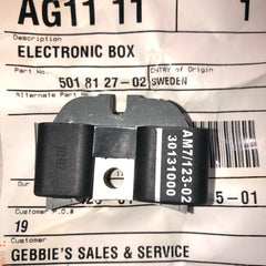 husqvarna 288, 281 chainsaw ignition coil module 501 81 27-02 new oem (h-6)
