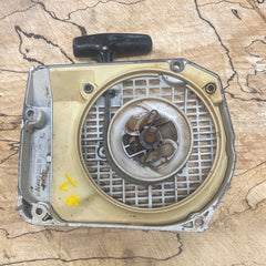 stihl 064 chainsaw starter recoil cover and pulley #1