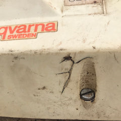 Husqvarna 50 chainsaw white air filter top cover with choke assembly #2