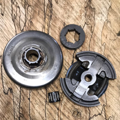 dolmar 112, 114 chainsaw complete clutch assembly
