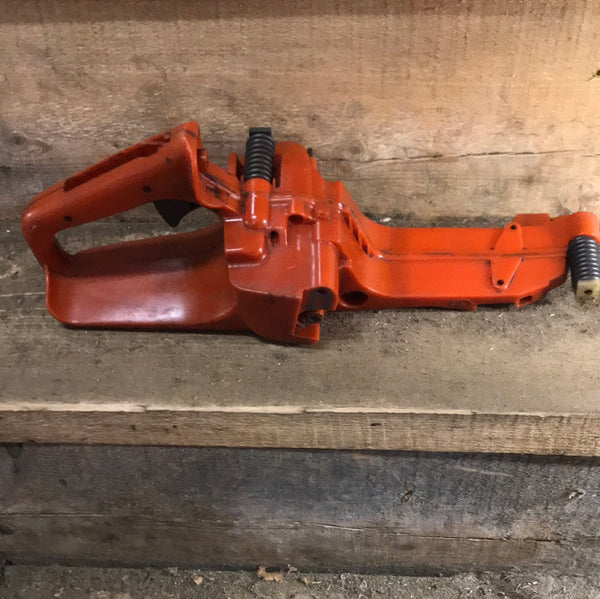 husqvarna 357xp, 359 chainsaw fuel tank rear trigger handle assembly