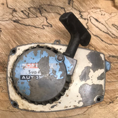 homelite super xl chainsaw starter/recoil cover and pulley assembly (blue) #2