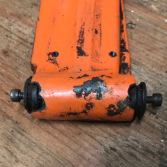 Husqvarna 162 chainsaw fuel tank rear trigger handle #2