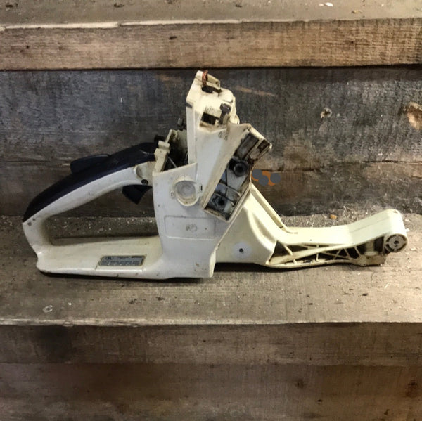 stihl 028 av wb chainsaw fuel tank rear trigger handle assembly 1 (wi