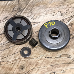 partner P70 P55 chainsaw rim drum clutch assembly