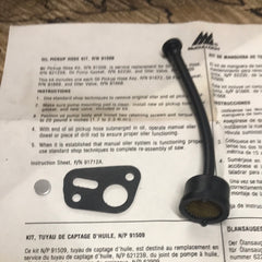 mcculloch Pro Mac 850, Oil Pickup line/hose kit 91509 new (MC-61)