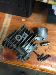 Husqvarna 55 chainsaw 46mm piston and cylinder kit