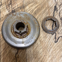 Stihl 030 - 041AV chainsaw 3/8" x 7T center drive rim sprocket drum new (new sprkt bin 10)