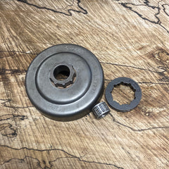 Oregon Clutch Sprocket Drum New with Rim and Bearing Fits Poulan 25 Chainsaw (Sprocket Box F)