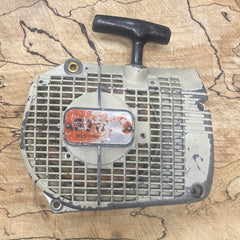 stihl 064 chainsaw starter recoil cover and pulley #1