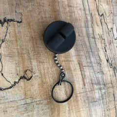 husqvarna 44, 444 chainsaw late model un-vented oil cap 501 82 56-02 new oem (h-005)